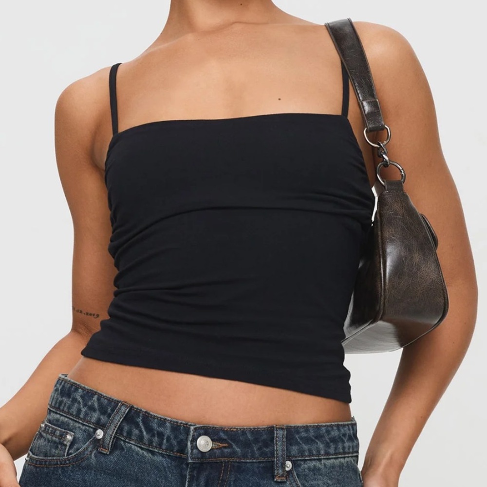 Princess Polly Black Camisole Top